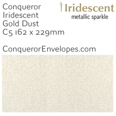 Iridescent Gold Dust C5-162x229mm Envelopes
