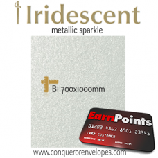 Iridescent Silver Mist B1-700x1000mm 250gsm Paper