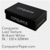 Envelopes Laid Brilliant White DL-110x220mm