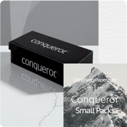 SMALL PACK - Envelopes Laid Brilliant White C6-114x162mm