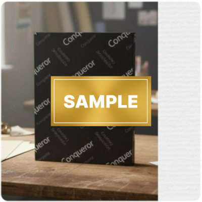 SAMPLE - Laid Brilliant White A4-210x297mm 160gsm