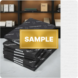SAMPLE - Laid Brilliant White A4-210x297mm 120gsm