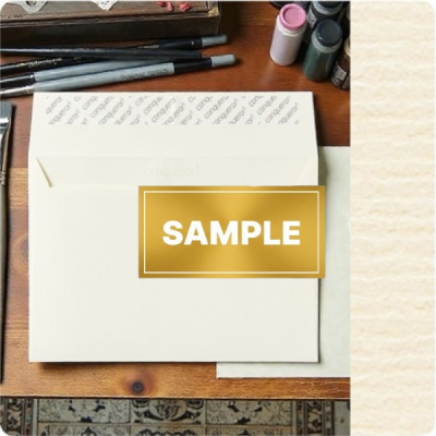 SAMPLE - Envelopes Laid Cream C5-162x229mm
