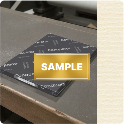 SAMPLE - Laid Cream A4-210x297mm 250gsm