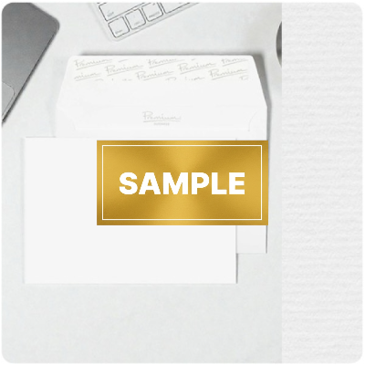 SAMPLE - Envelopes Laid Diamond White C5-162x229mm