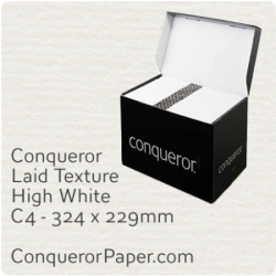 Envelopes Laid High White C4-324x229mm