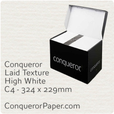 Envelopes Laid High White C4-324x229mm Envelopes Laid High White C4-324x229mm