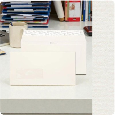 WINDOW Envelopes Laid High White DL-110x220mm 120gsm