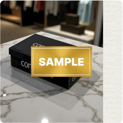 SAMPLE - Envelopes Laid High White DL-110x220mm