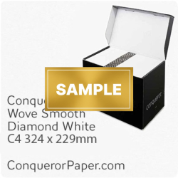 SAMPLE - Envelopes Wove Diamond White C4-324x229mm
