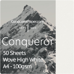 SMALL PACK - Wove High White A4-210x297mm 100gsm - 50 Sheets