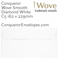 Wove Diamond White C5-162x229mm Envelopes