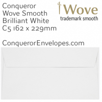 Wove Brilliant White C5-162x229mm Envelopes